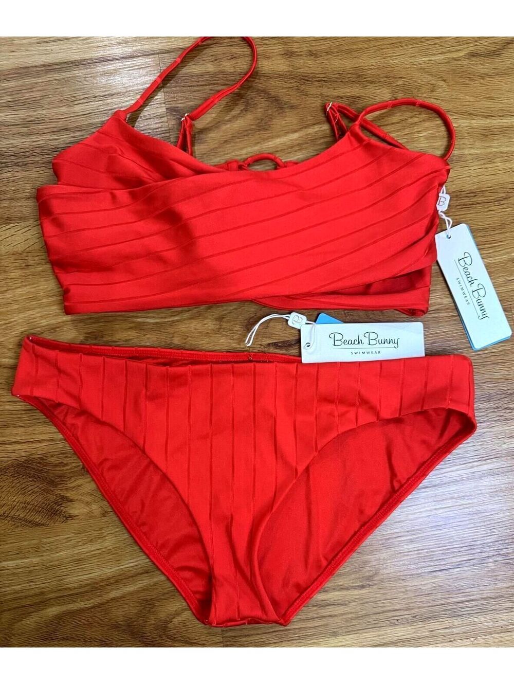Beach Bunny- XL Red Wendy Swimsuit/Bikini